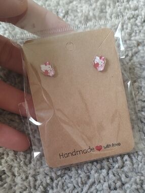 Hello Kitty Stud Earrings